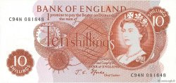10 Shillings ENGLAND  1966 P.373c