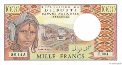 1000 Francs DJIBUTI  1991 P.37e