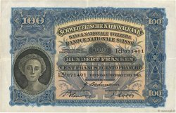 100 Francs SUISSE  1943 P.35q