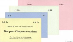 50 Centimes à 10 Francs FRANCE Regionalismus und verschiedenen Paris 1920 