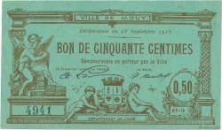 50 Centimes FRANCE Regionalismus und verschiedenen  1915 JPNEC.60.47