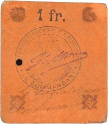 1 Franc FRANCE regionalism and miscellaneous  1914 JPNEC.41.02