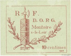 10 Centimes FRANCE regionalismo e varie  1917 JPNEC.41.09