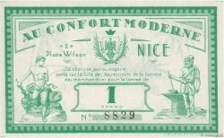 1 Franc FRANCE Regionalismus und verschiedenen Nice 1930 