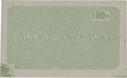 100 Francs Essai FRANCE regionalism and various Isbergues 1940 K.035