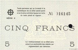 5 Francs FRANCE régionalisme et divers Mulhouse 1940 K.069