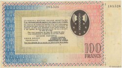 100 Francs BON DE SOLIDARITÉ FRANCE regionalism and miscellaneous  1941  VF
