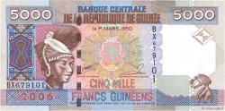 5000 Francs Guinéens GUINÉE  2006 P.41a
