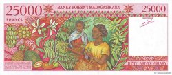25000 Francs - 5000 Ariary MADAGASCAR  1998 P.082 NEUF