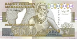 25000 Francs - 5000 Ariary MADAGASCAR  1993 P.074Aa NEUF