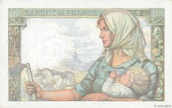 10 Francs MINEUR FRANCE  1943 F.08.08 SPL