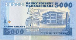 5000 Francs - 1000 Ariary MADAGASCAR  1983 P.069a NEUF