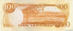 100 Lempiras HONDURAS  1976 P.067c TTB+