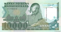 10000 Francs - 2000 Ariary MADAGASKAR  1988 P.074b