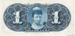 1 Peso CUBA  1896 P.047a AU
