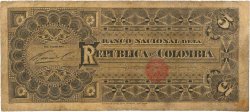 5 Pesos KOLUMBIEN  1895 P.235 S