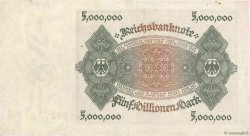 5 Millions Mark GERMANY  1923 P.090 XF-