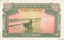 5 Dong SOUTH VIETNAM  1955 P.02a XF+
