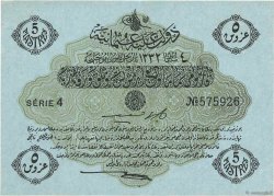 5 Piastres TURKEY  1913 P.096