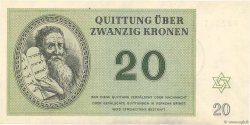 20 Kronen ISRAËL Terezin / Theresienstadt 1943 WW II.705 pr.NEUF