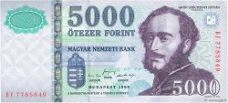 5000 Forint HONGRIE  1999 P.182a NEUF