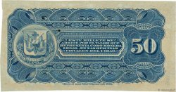 50 Centavos Non émis RÉPUBLIQUE DOMINICAINE  1880 PS.102r NEUF