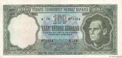 100 Lira TURCHIA  1964 P.177a