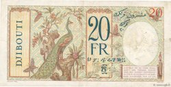 20 Francs DJIBOUTI  1936 P.07A TB+