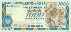 1000 Francs RWANDA  1988 P.21 NEUF