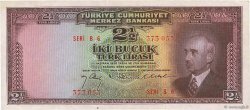 2,5 Lira TURQUIE  1947 P.140 TTB