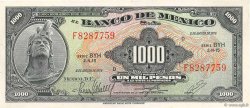 1000 Pesos MEXICO  1974 P.052s UNC