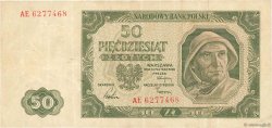 50 Zlotych POLONIA  1948 P.138 BC+