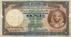 1 Pound ÉGYPTE  1942 P.022c B+
