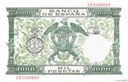 1000 Pesetas SPAIN  1957 P.149a XF+