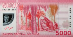 5000 Pesos CHILI  2009 P.163 NEUF