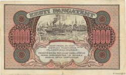 1000 Marka ESTONIA  1922 P.59a MB