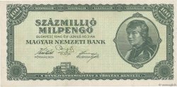 100000000 Milpengö HUNGARY  1946 P.130 VF+