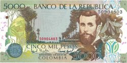 5000 Pesos KOLUMBIEN  1995 P.442a