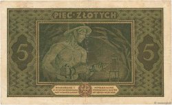 5 Zlotych POLOGNE  1926 P.049 TTB