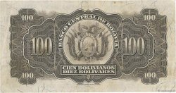 100 Bolivianos BOLIVIE  1928 P.133 TTB