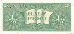 1/2 Peso PHILIPPINES  1949 P.132a SPL
