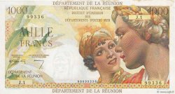 1000 Francs Union Française ÎLE DE LA RÉUNION 1964 p.52a