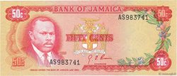 50 Cents JAMAICA  1970 P.53a EBC