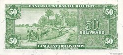 50 Bolivianos BOLIVIEN  1945 P.141 fST+