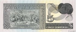 5 Lempiras HONDURAS  1976 P.059b UNC