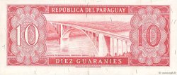 10 Guaranies PARAGUAY  1963 P.196b VZ