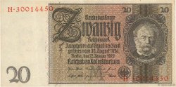 20 Reichsmark ALEMANIA  1929 P.181a