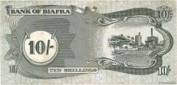10 Shillings BIAFRA  1968 P.04 VF
