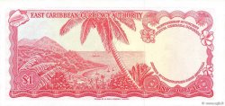 1 Dollar CARIBBEAN   1965 P.13g AU
