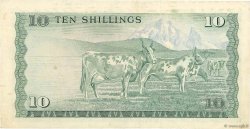 10 Shillings KENIA  1975 P.12a SS